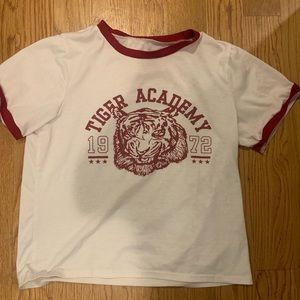 Cute White and Red T-Shirt